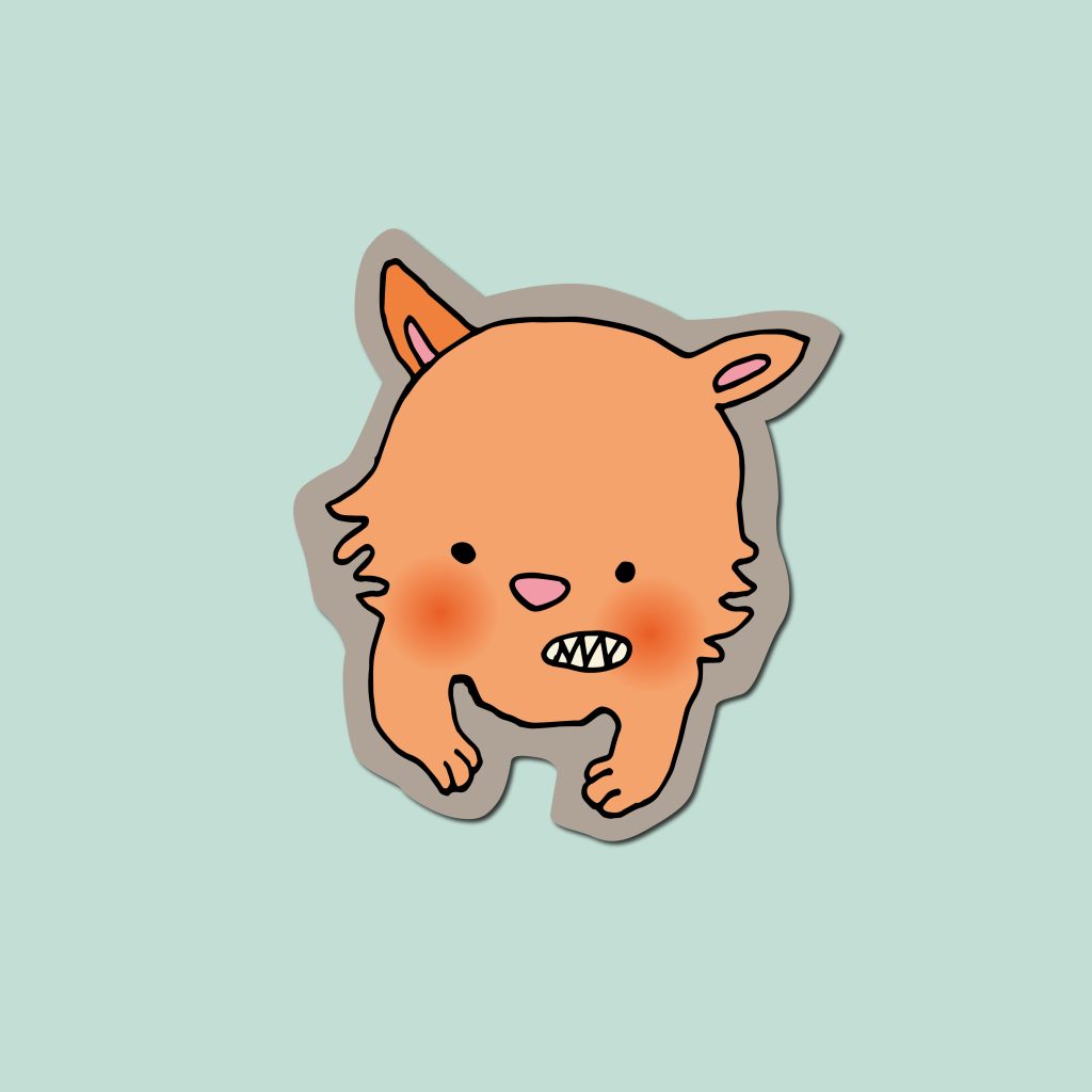 Kylskåpsmagnet Salt design