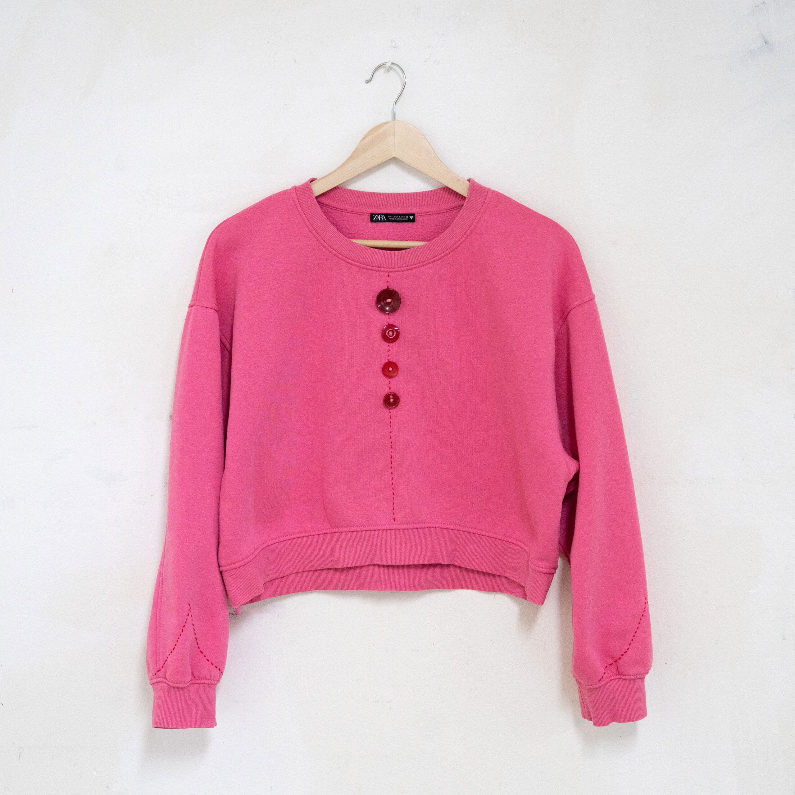Pink button