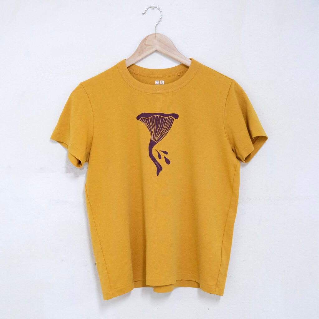 Kantarell t-shirt Salt design
